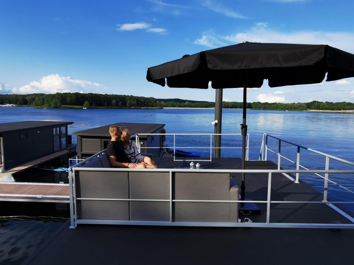 Houseboat Met Dakterras Mookerplas Middelaar Luaran gambar