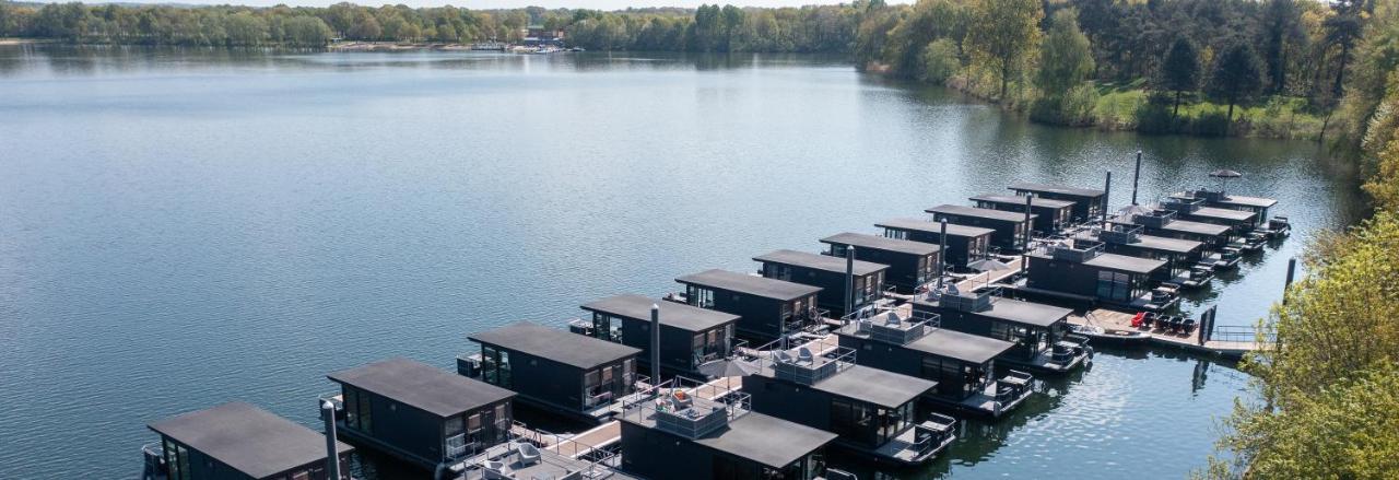 Houseboat Met Dakterras Mookerplas Middelaar Luaran gambar